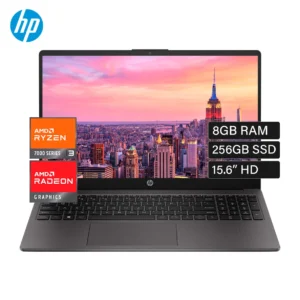 LAPTOP HP AMD RYZEN 3-7320U 8RAM 256SSD 15.6" HD BLACK