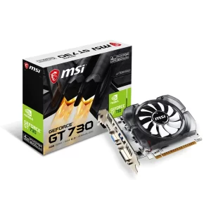 TARJETA DE VIDEO MSI GEFORCE GT 730 4GB DDR3