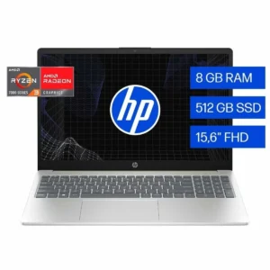 LAPTOP HP AMD RYZEN 3-7320U 8RAM DDR5 512SSD 5.6 W11 15.6" FHD GOLD