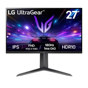MONITOR LG ULTRAGEAR 27GS65F-B 27" FHD IPS 180HZ 1MS G-SYNC