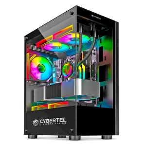 CASE GAMING CYBERTEL CBX C5000 POSEIDON 3FAN RGB