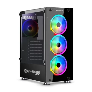 CASE GAMER CYBERTEL CBX5016 KILLER BLACK 4FAN RGB