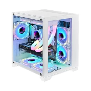 CASE GAMING 1ST PLAYER MV5-T B 3FAN RGB-BLANCO