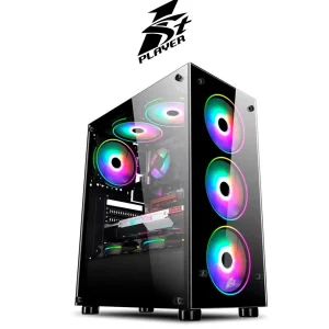 CASE GAMING 1ST PLAYER V3-A BLACK 4FAN RGB