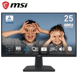 MONITOR MSI PRO MP251 24.5" FHD IPS 100HZ 1MS C/PARLANTE