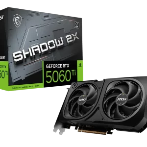 TARJETA DE VIDEO MSI SHADOW 2X RTX 5060TI 16GB GDDR7